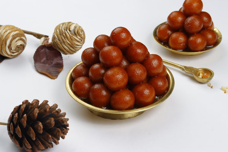 Black Rasbhari (Desi Ghee) - small Gulab Jamun