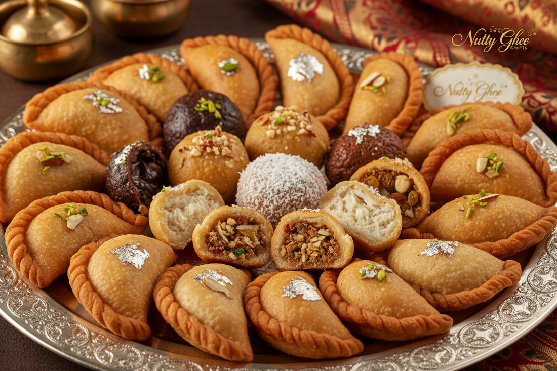 Best Gujiya in Gurgaon - Nutty Ghee Sweets