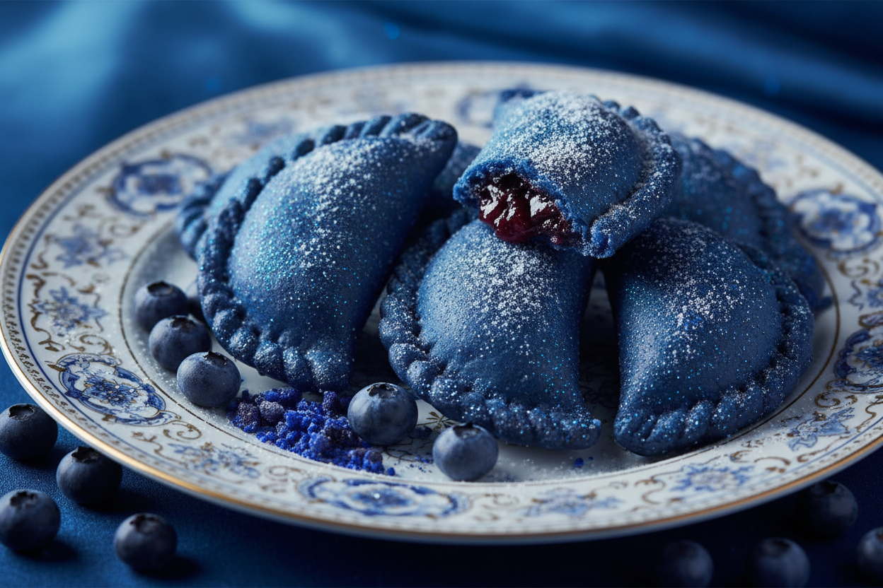 Blueberry Gujiya (Desi Ghee) - Dry Baked
