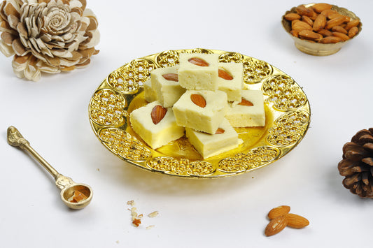 Khoya Badam Burfi