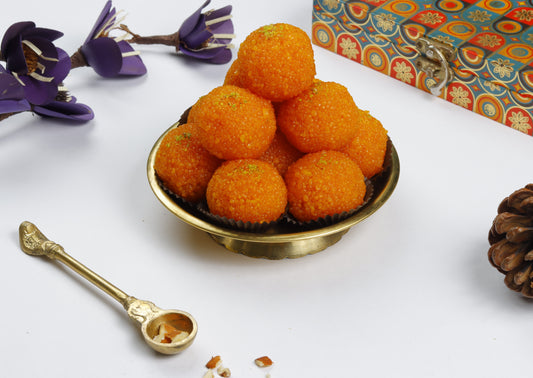 Nutty Ghee Sweets motichoor laddu desi ghee